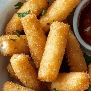 Keto Mozzarella Sticks