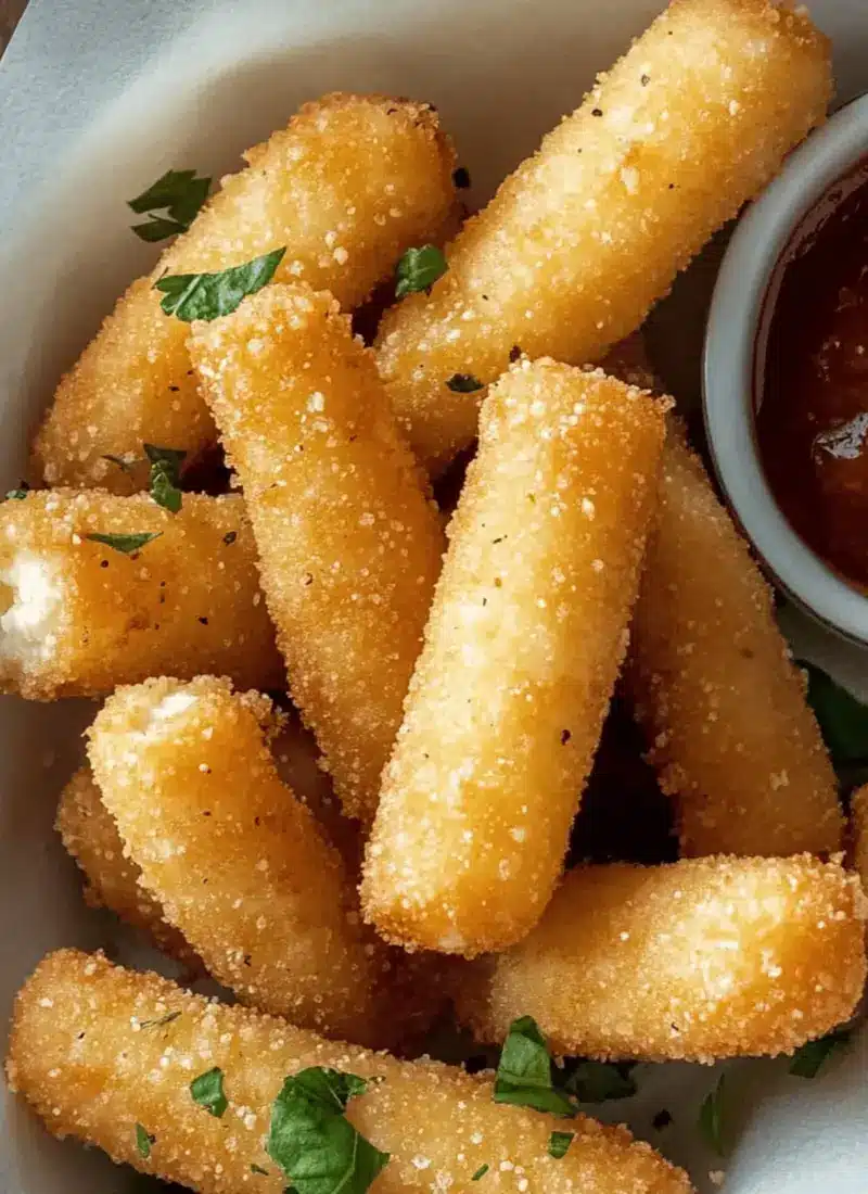 Keto Mozzarella Sticks