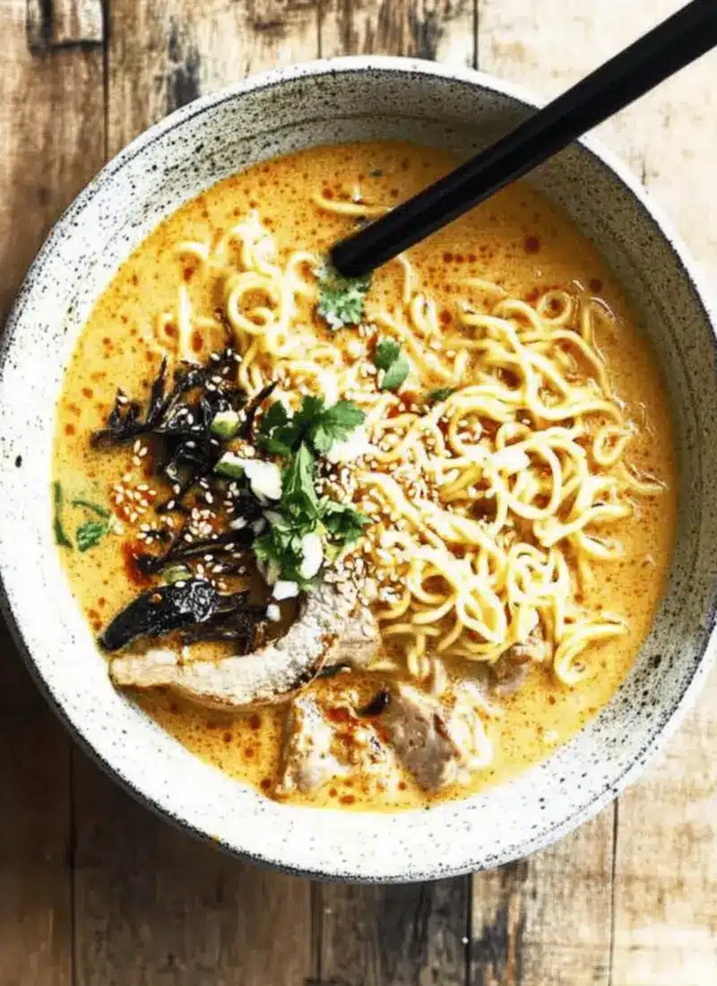 Spicy Coconut Curry Ramen