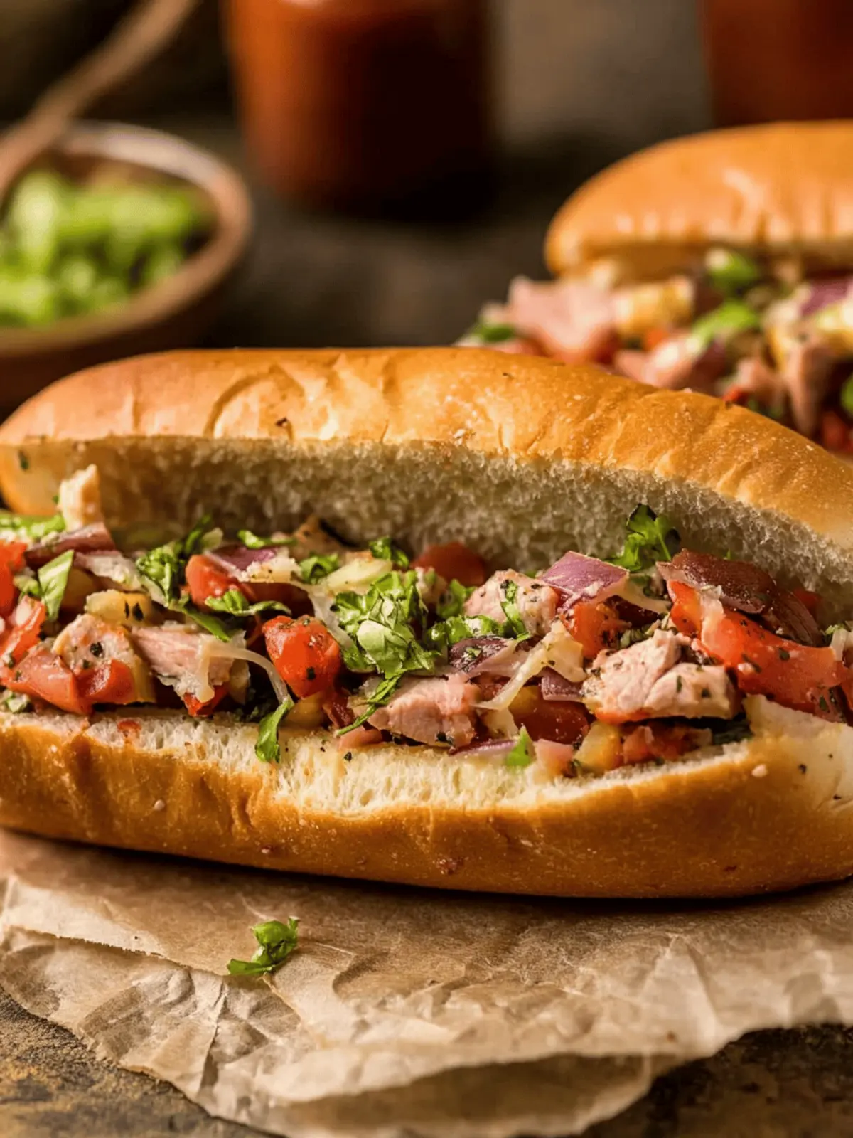 Chopped Italian Sandwich