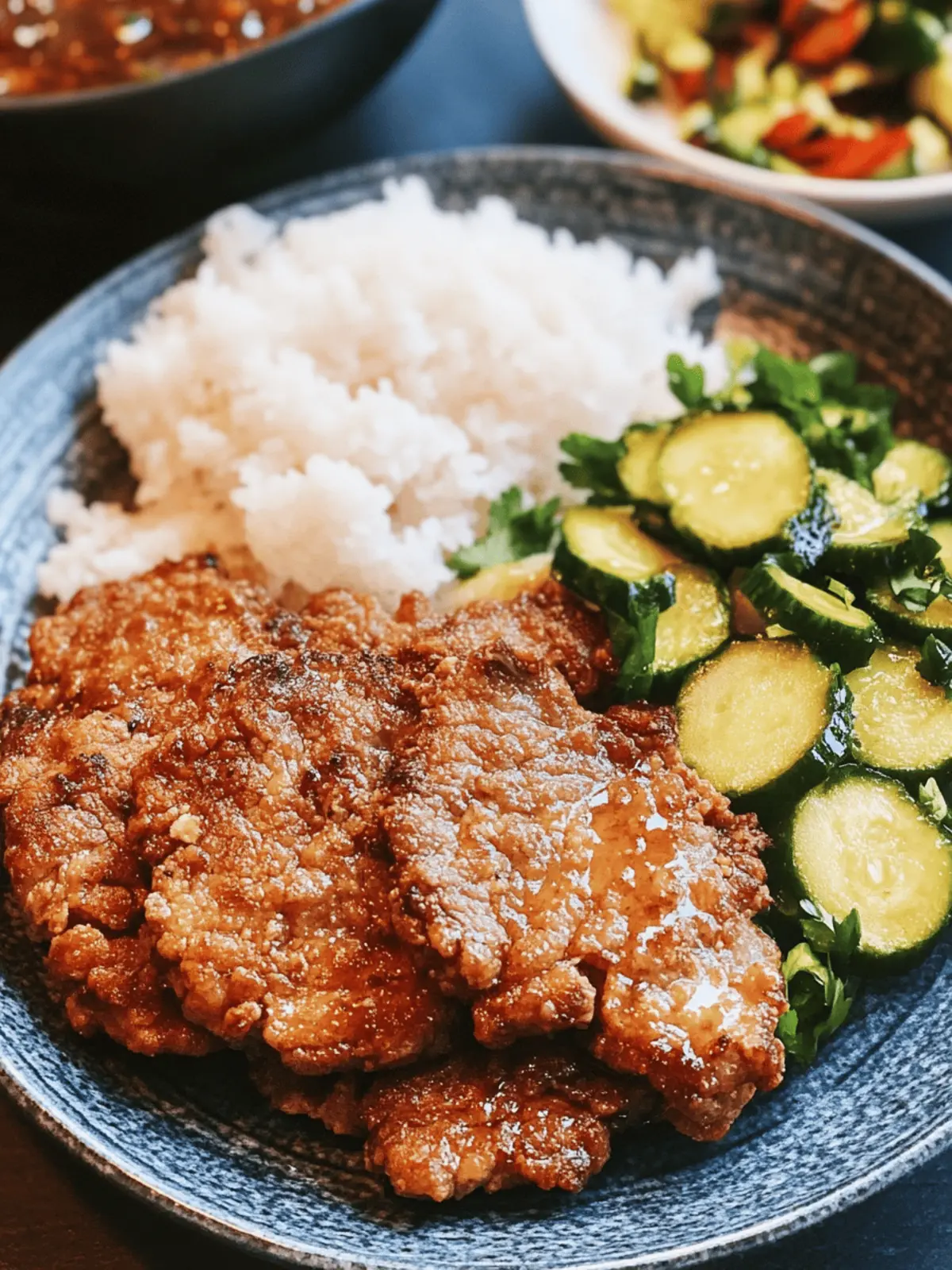 Taiwanese Pork Chops