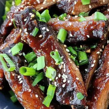 STICKY ASIAN PORK RIBS