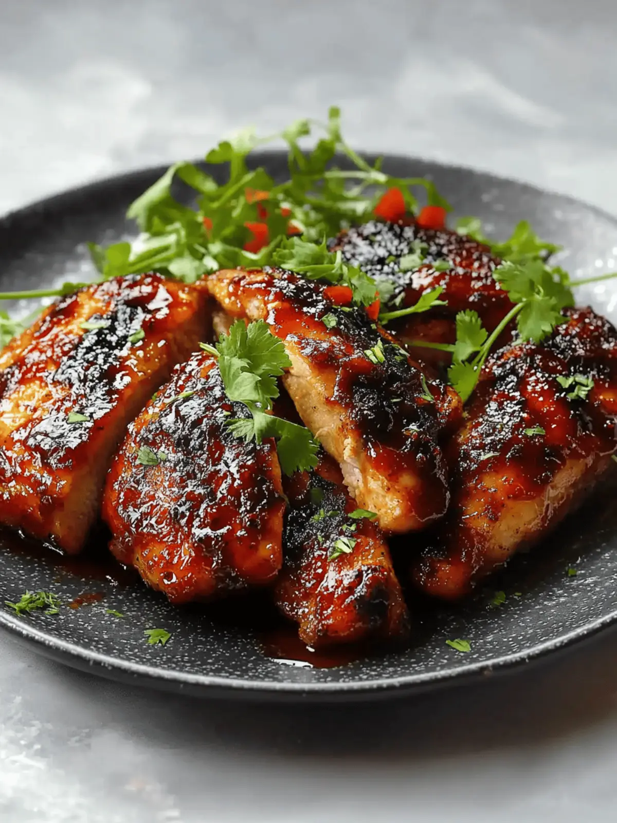 Sticky BBQ Chicken