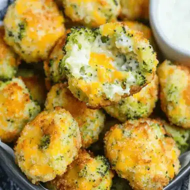 Keto Broccoli Cheddar Bites (less than one net carb each)