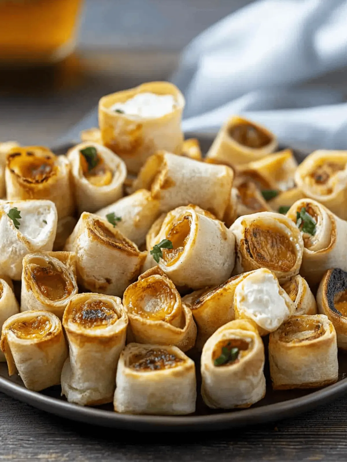 Cream Cheese Tortilla Bites