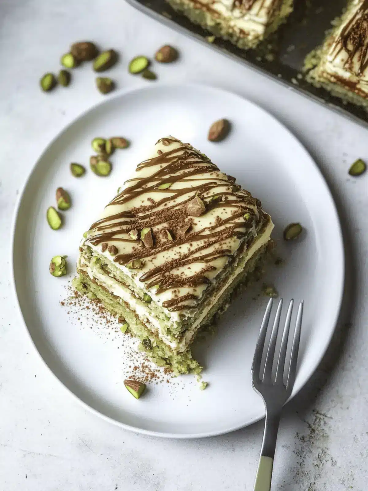 Pistachio Tiramisu