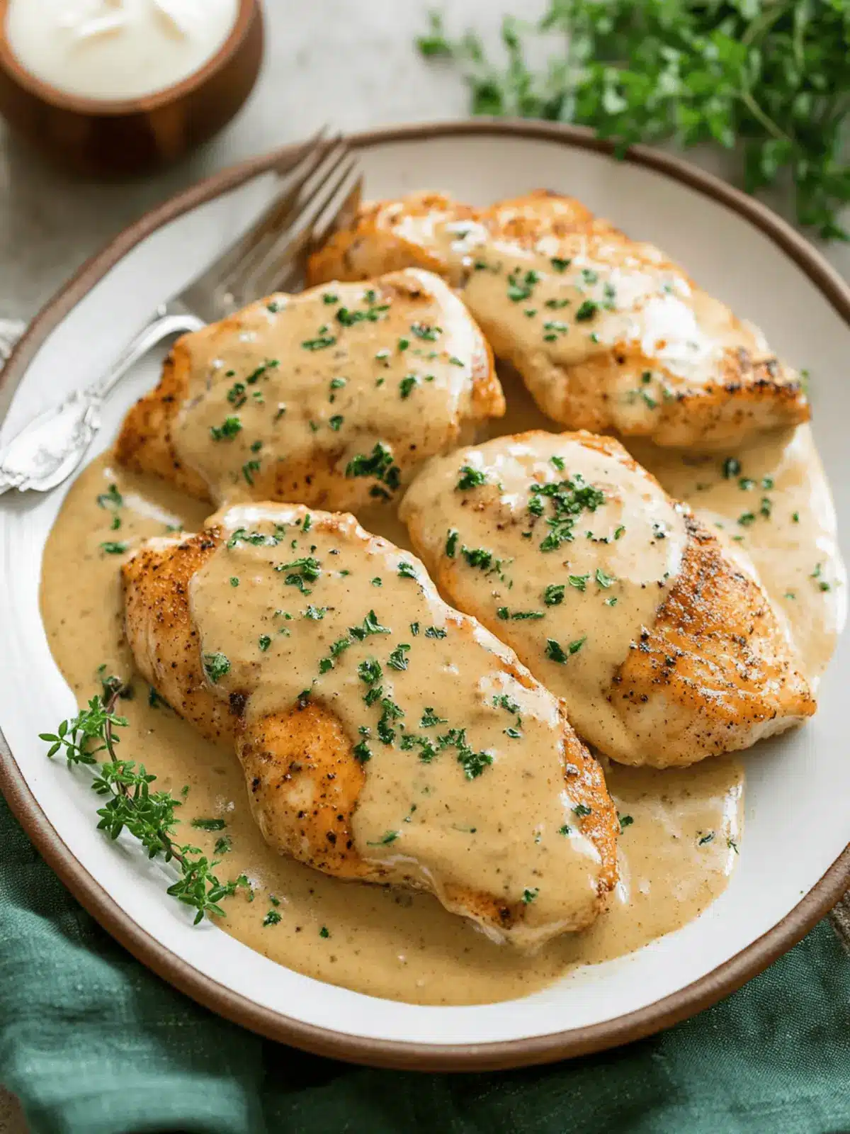 Creamy Dijon Mustard Chicken