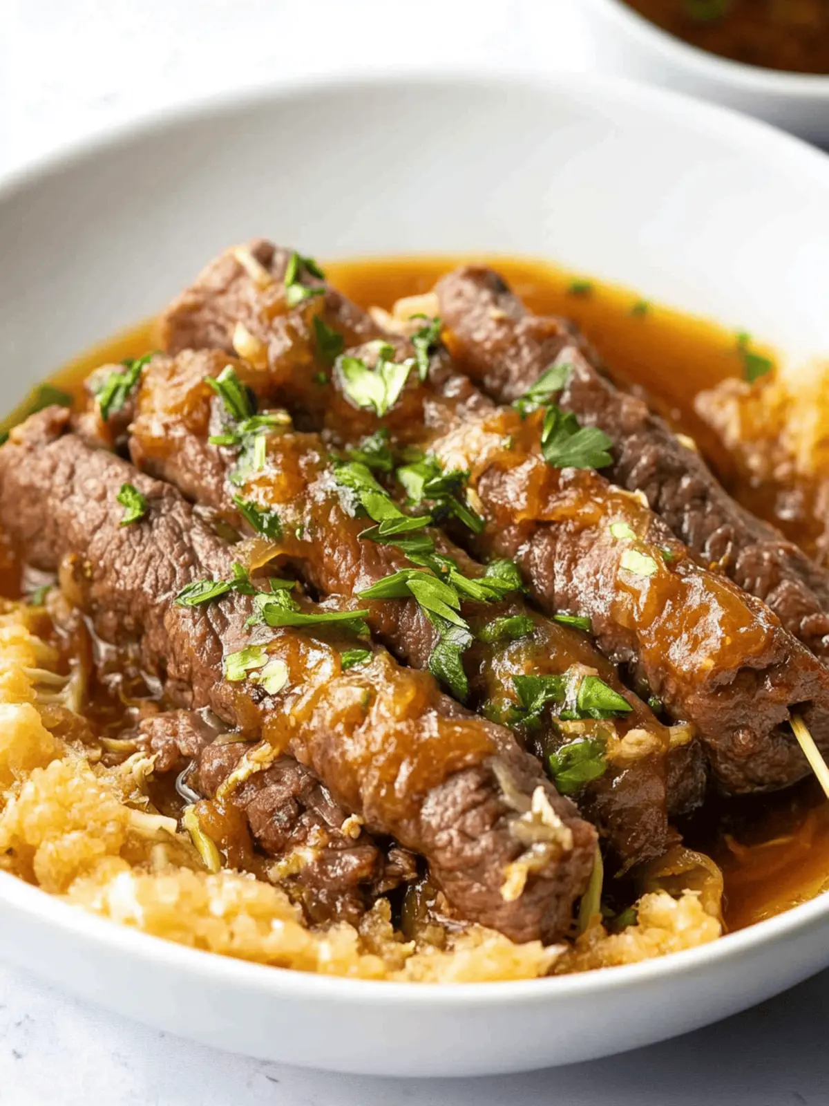 Enoki Beef Rolls