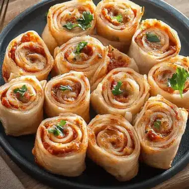 Tortilla Pizza Rolls