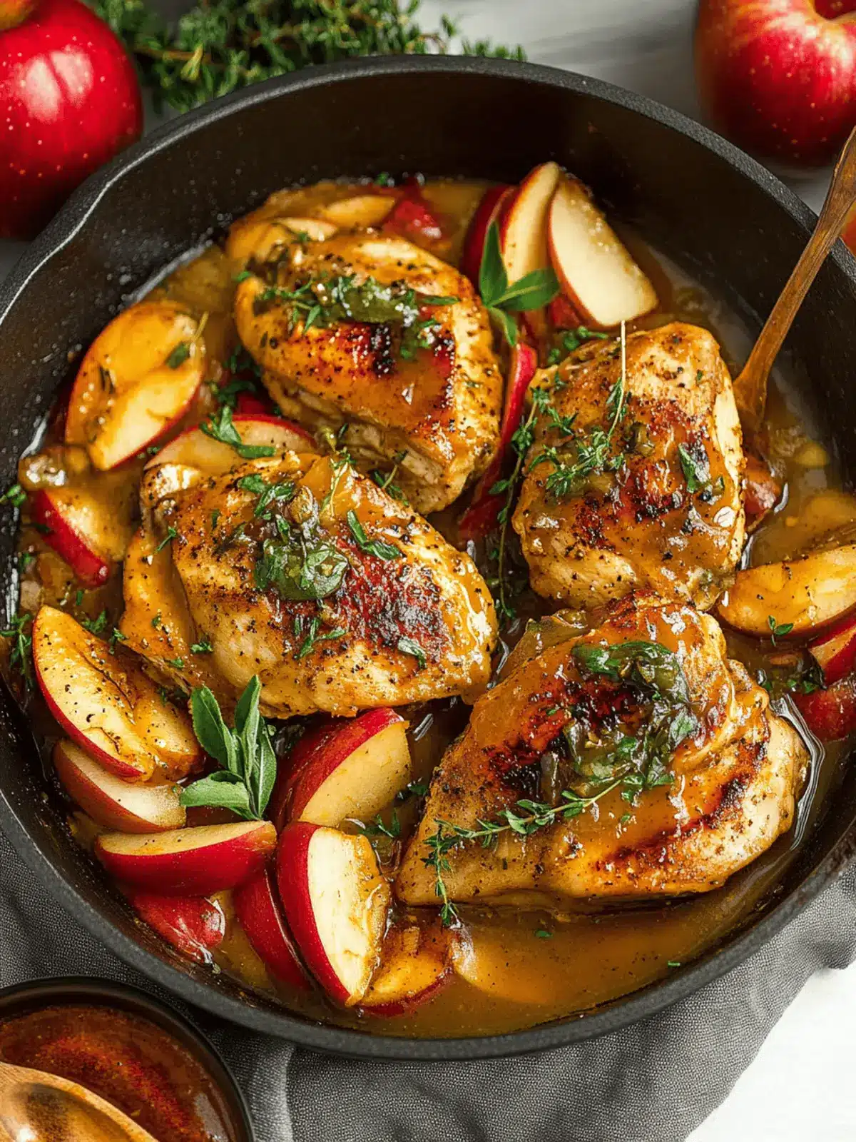 Autumn Apple Chicken