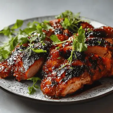 Sticky BBQ Chicken
