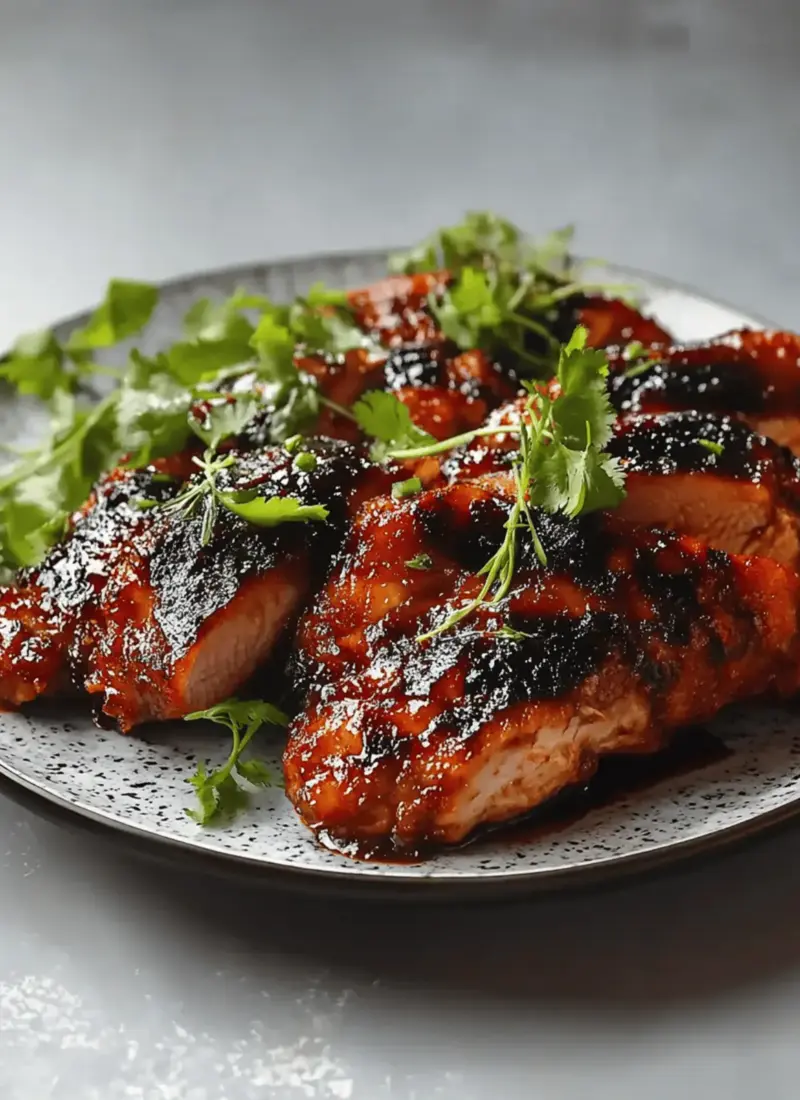 Sticky BBQ Chicken