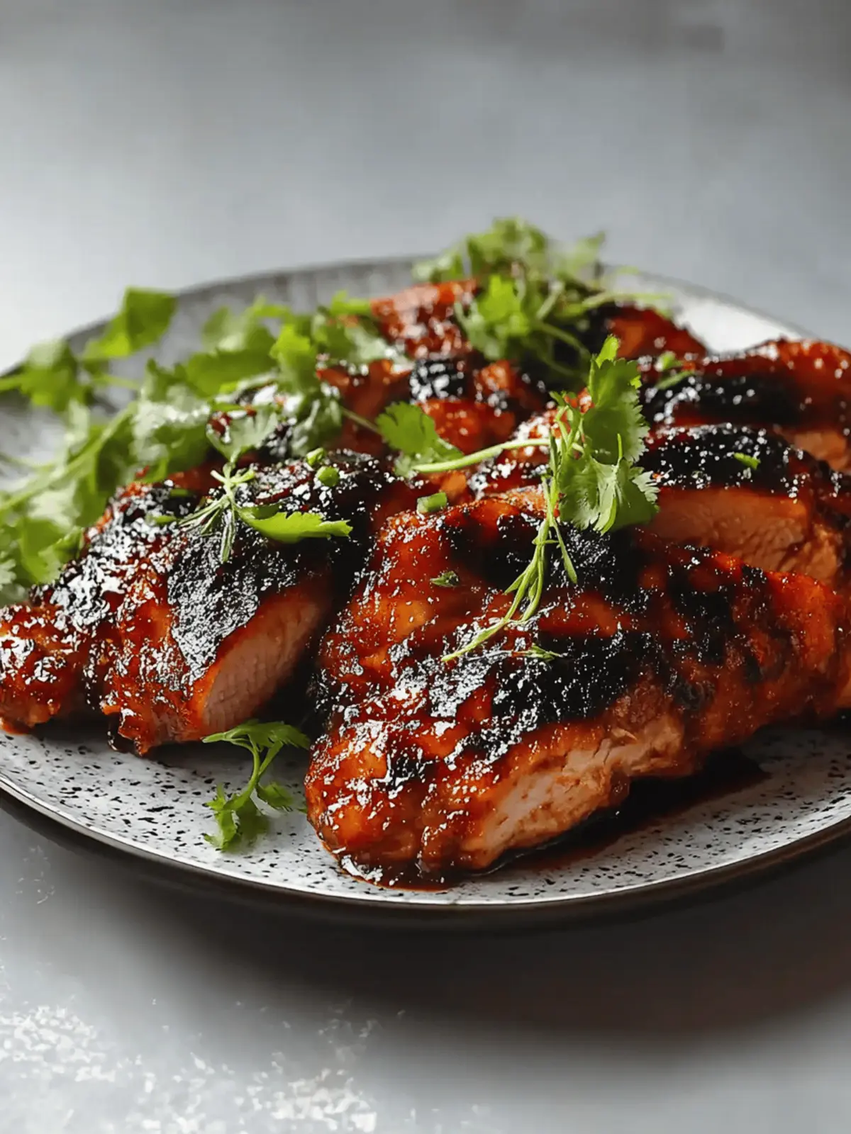 Sticky BBQ Chicken