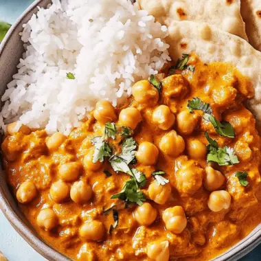 Indian Butter Chickpeas