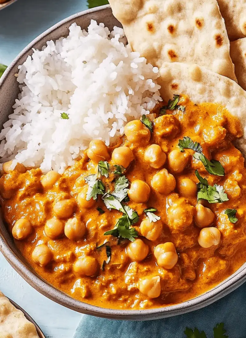 Indian Butter Chickpeas