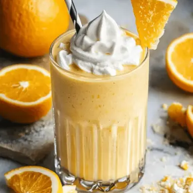 Orange Creamsicle Smoothie
