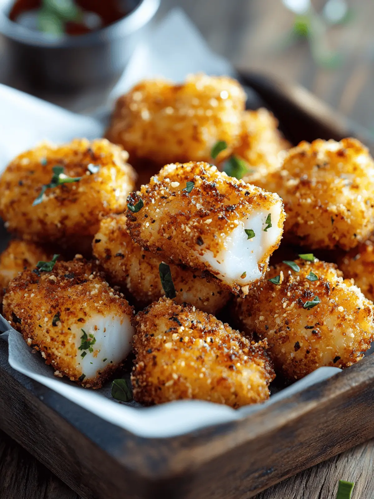 Spicy Fish Nuggets