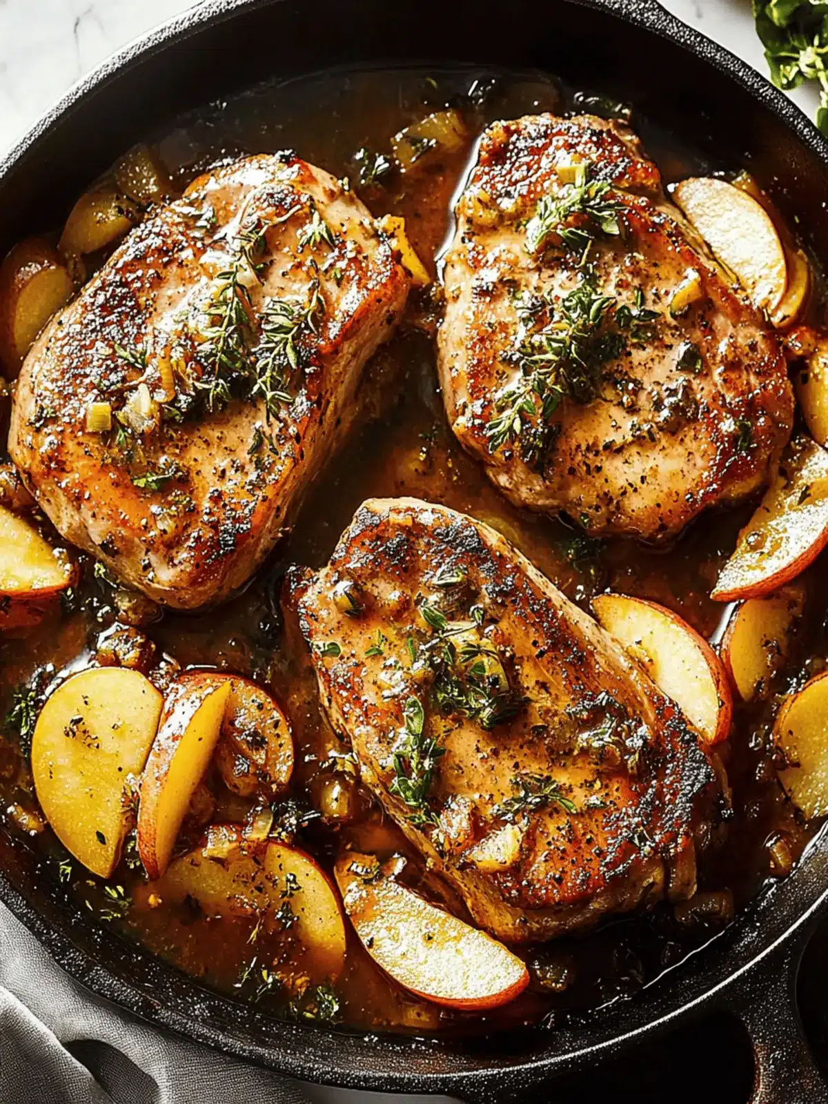 Pork Chops With Apples