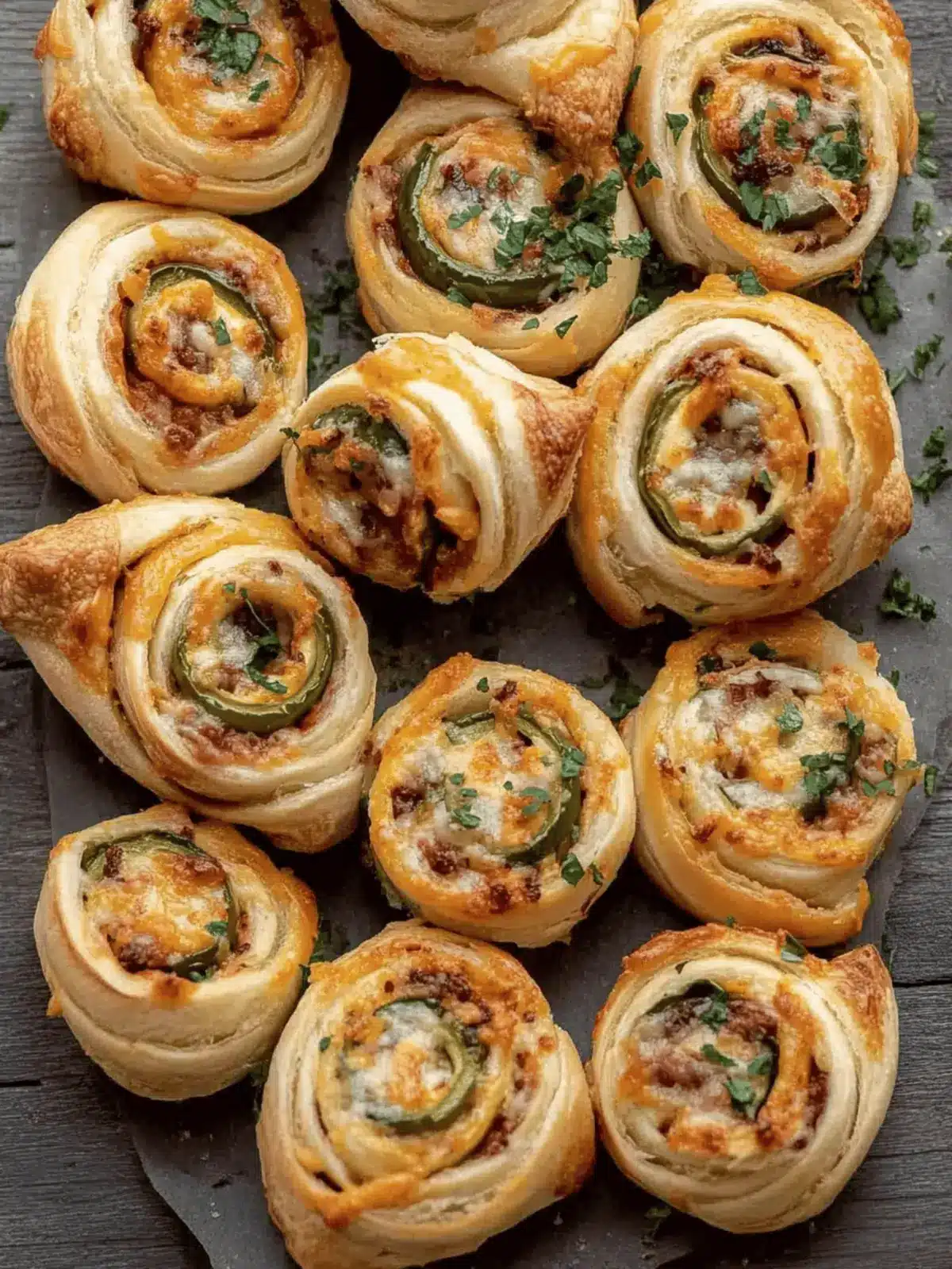 Jalapeno Popper Pinwheels