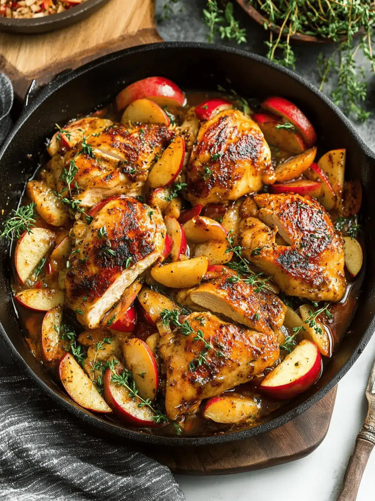 Autumn Apple Chicken