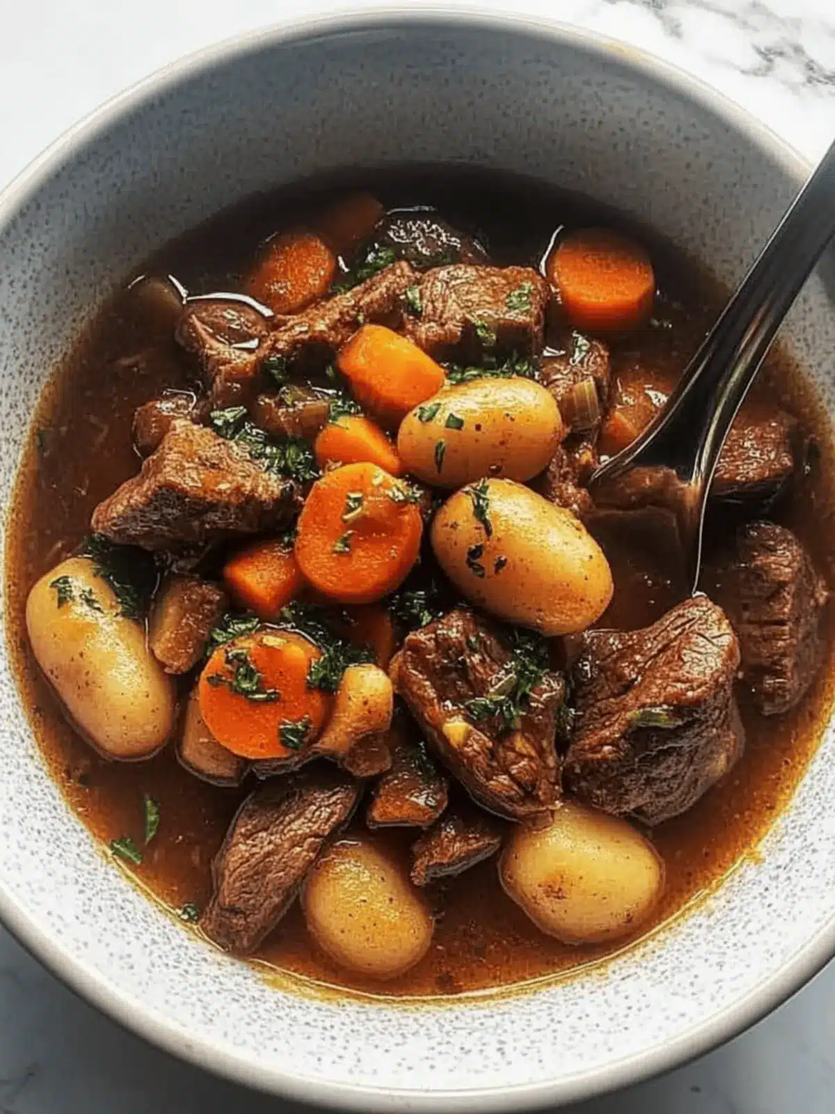 SLOW COOKER CHUNKY BEEF STEW