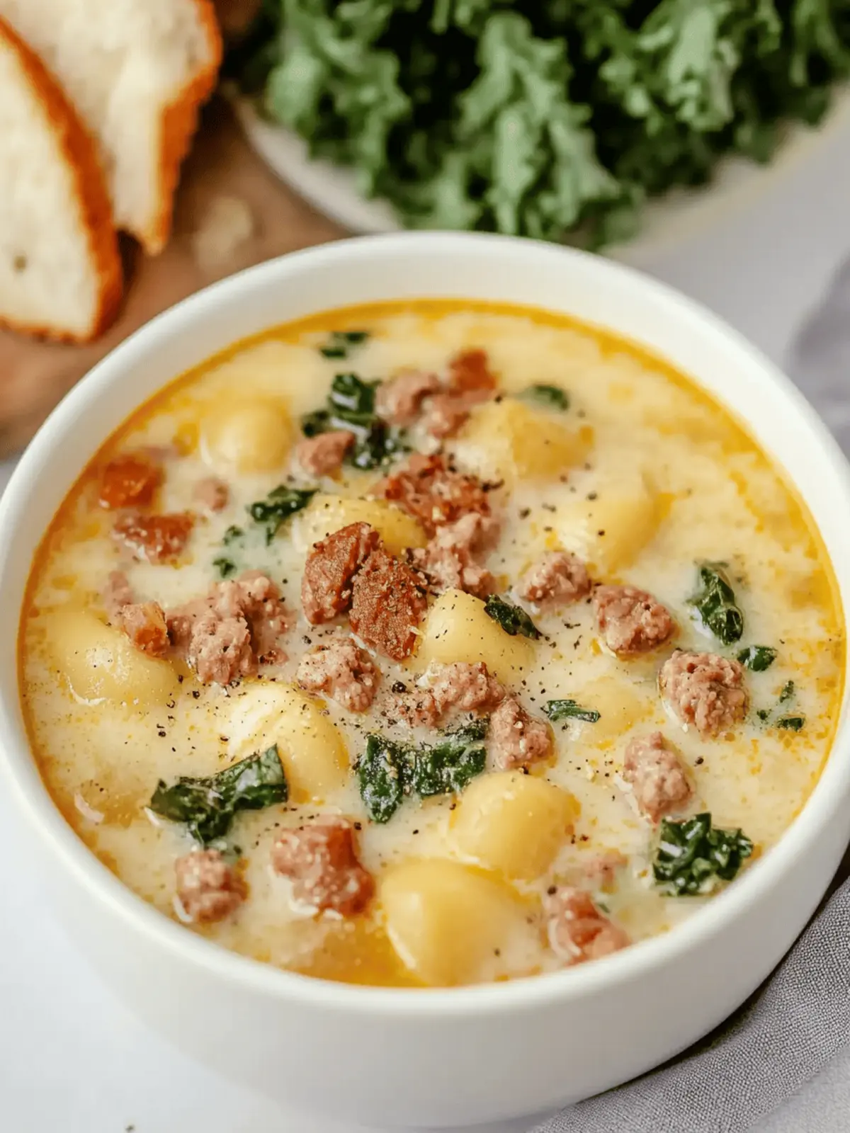 Hearty Slow Cooker Zuppa Toscana Soup