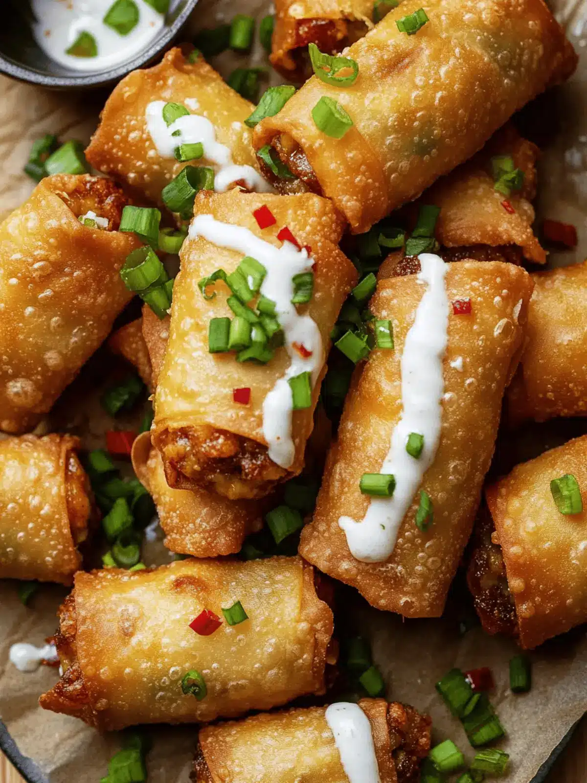 Jalapeno Popper Egg Rolls