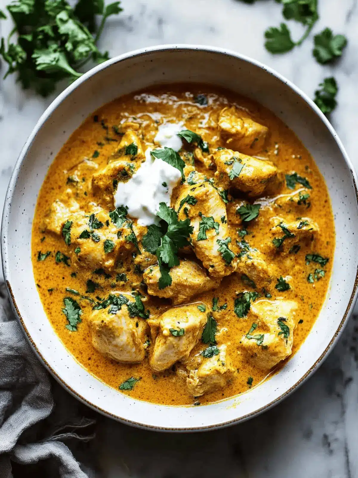 The Best Slow Cooker Chicken Korma