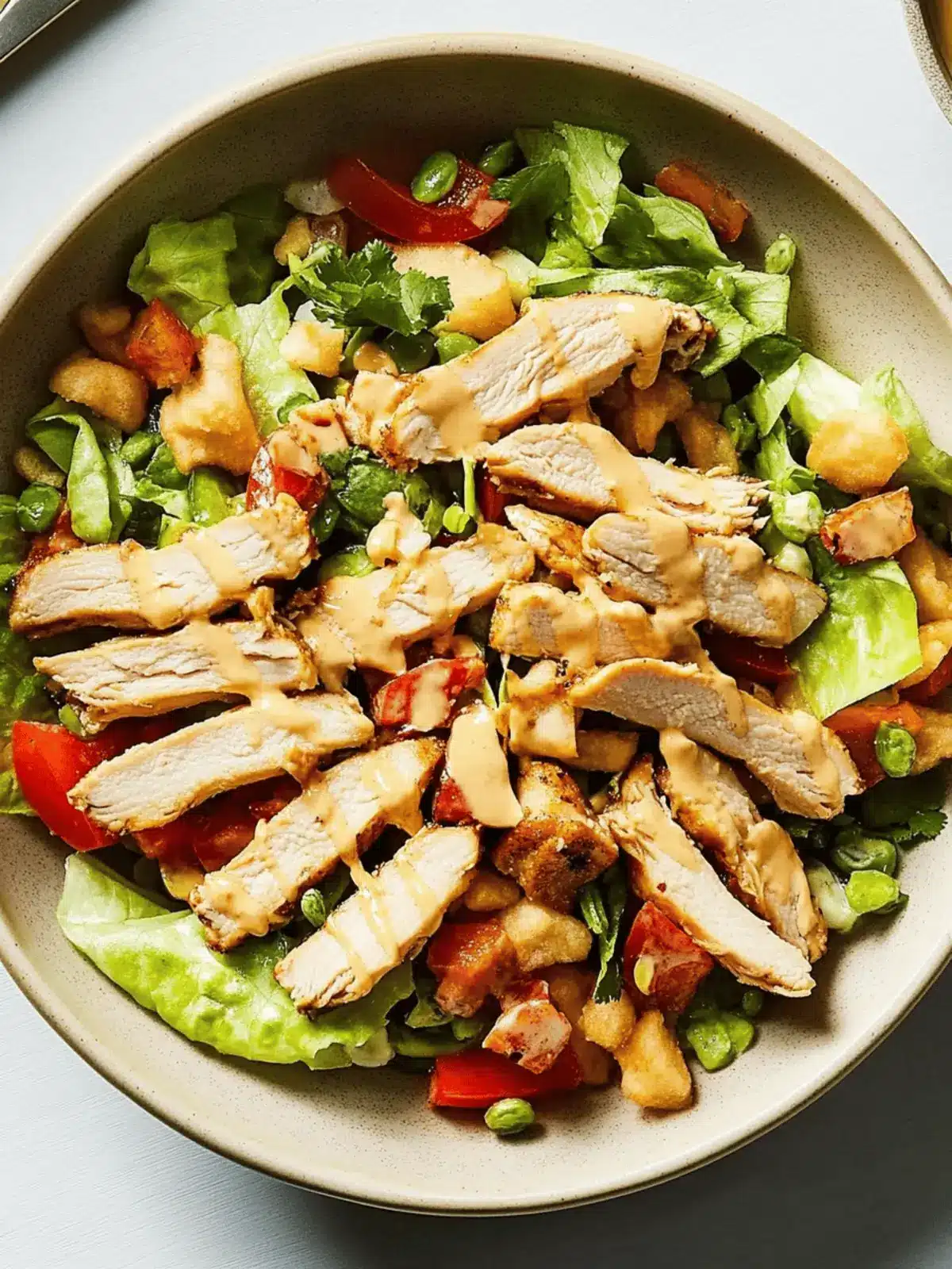 Panera Thai Chicken Salad