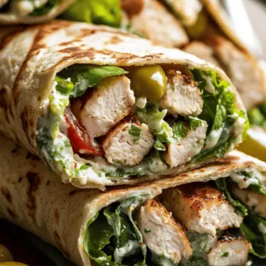 Chicken Caesar Wrap
