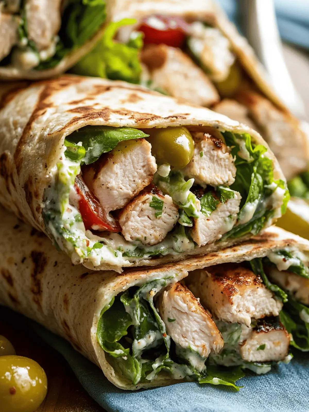Chicken Caesar Wrap