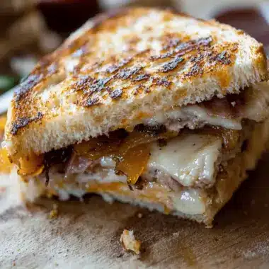 Grilled Gruyere and Sweet Onion Sandwiches