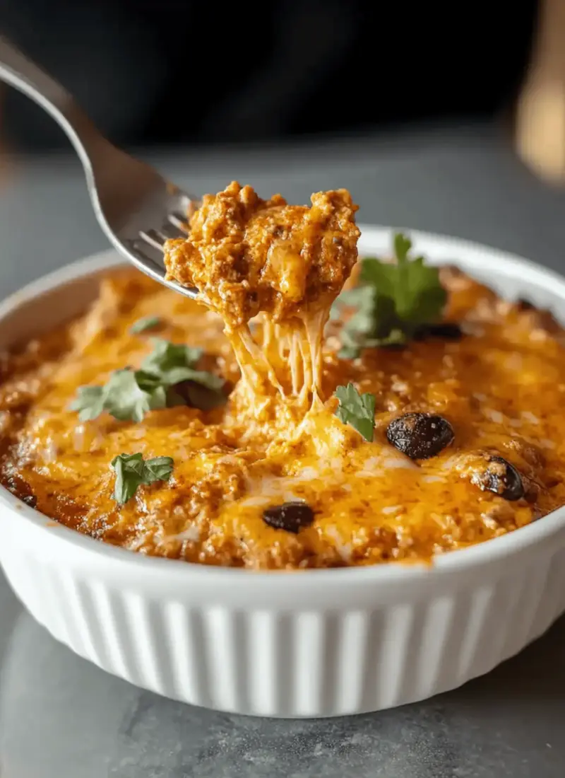 Three Ingredient Chili Cheese Dip