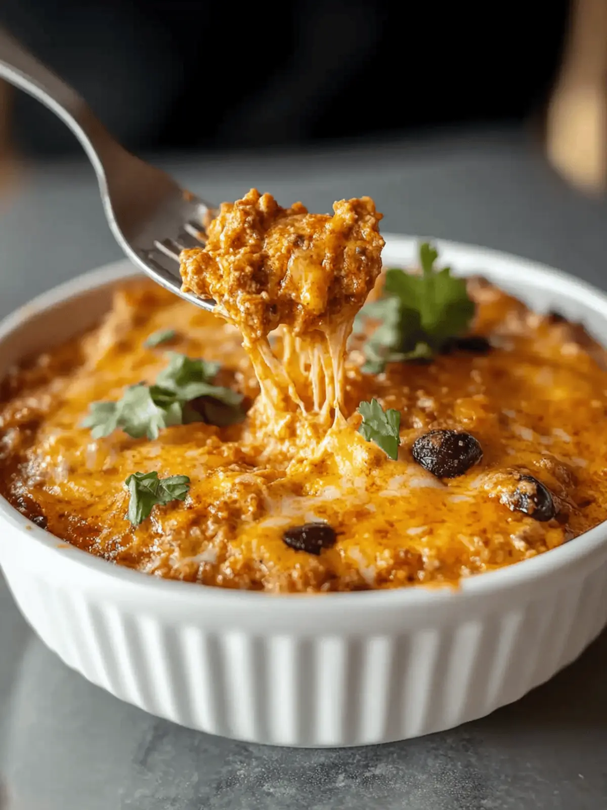 Three Ingredient Chili Cheese Dip