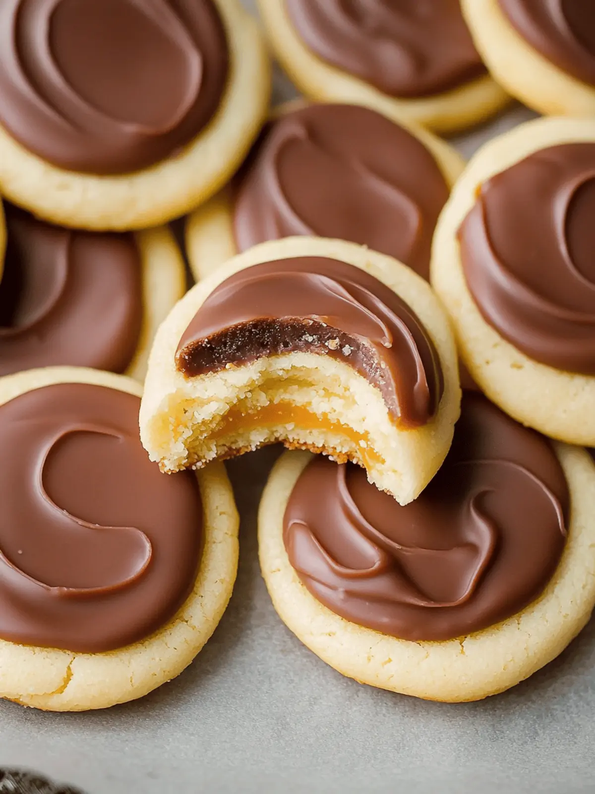 Twix Cookies
