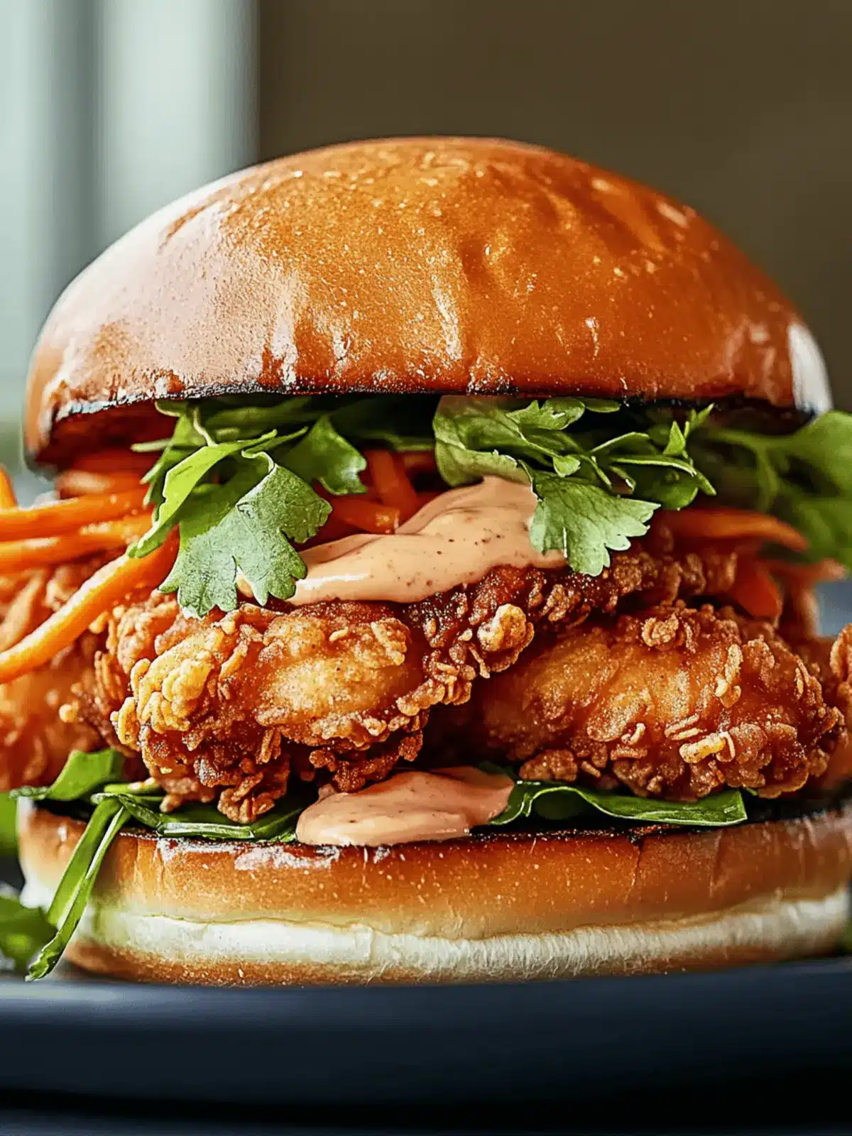 Flavor-Packed Thai Fried Chicken Sandwich Recipe
