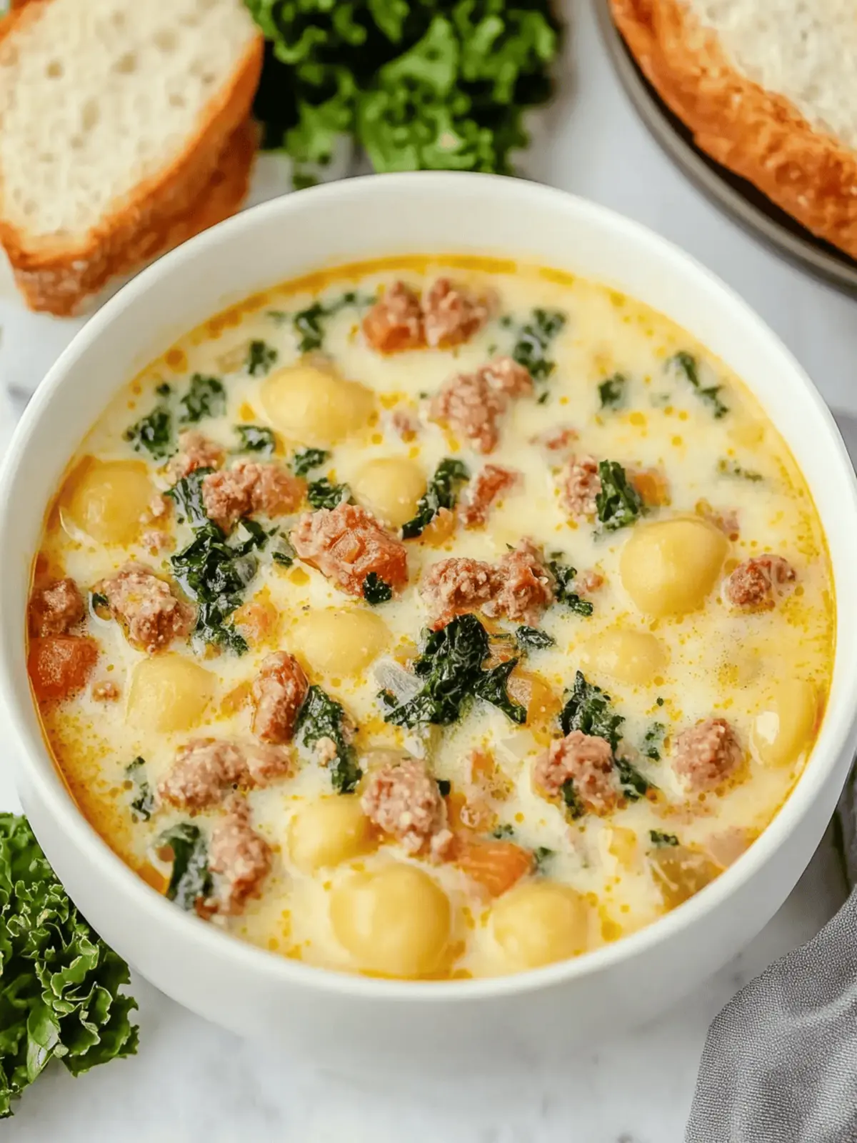 Hearty Slow Cooker Zuppa Toscana Soup