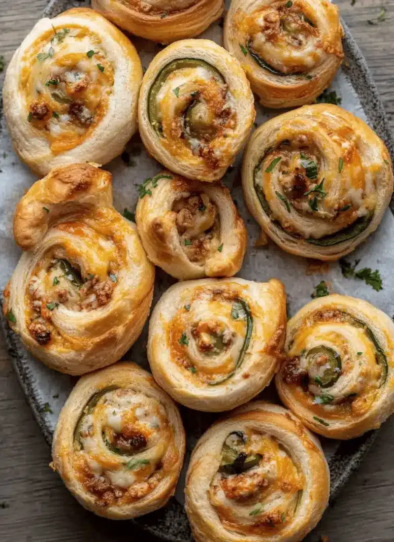 Jalapeno Popper Pinwheels