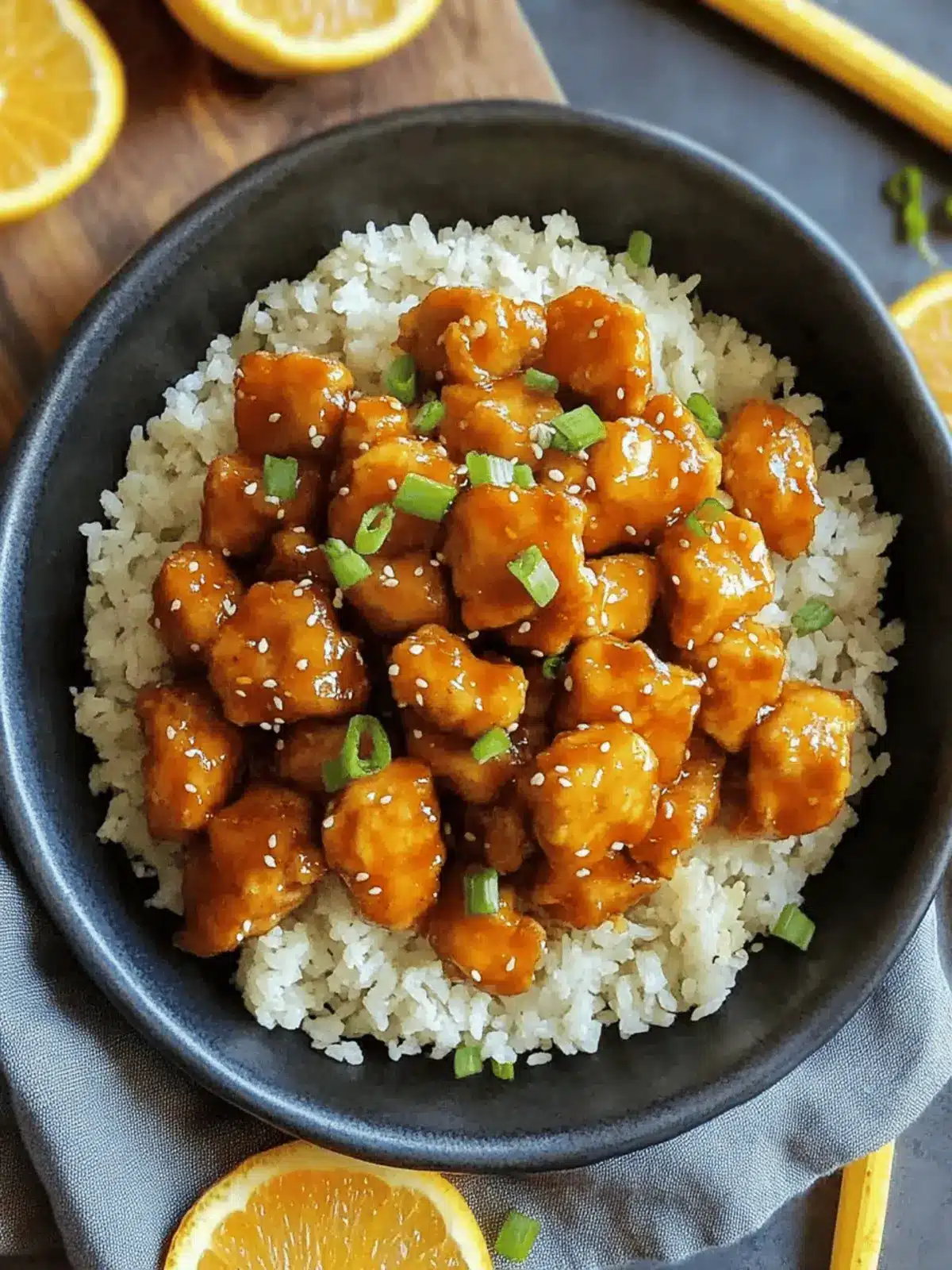 Vegan Orange Chicken