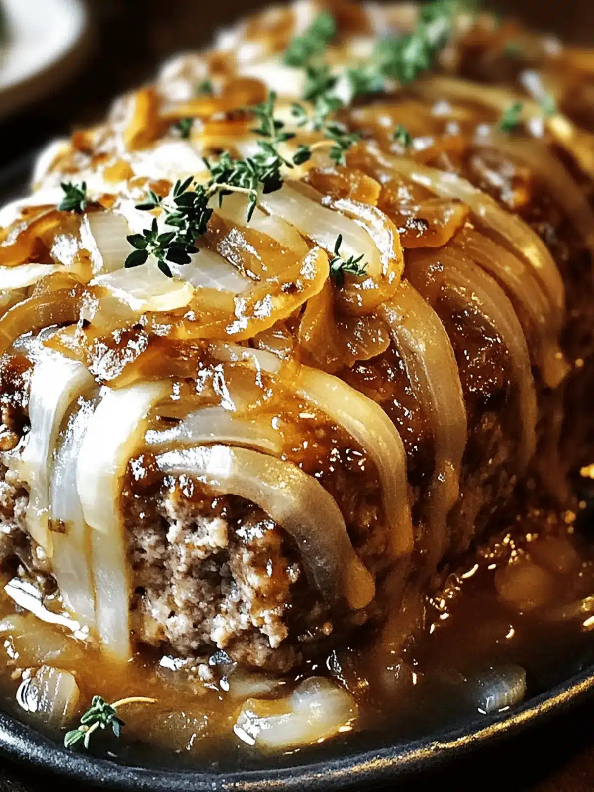 French Onion Meatloaf