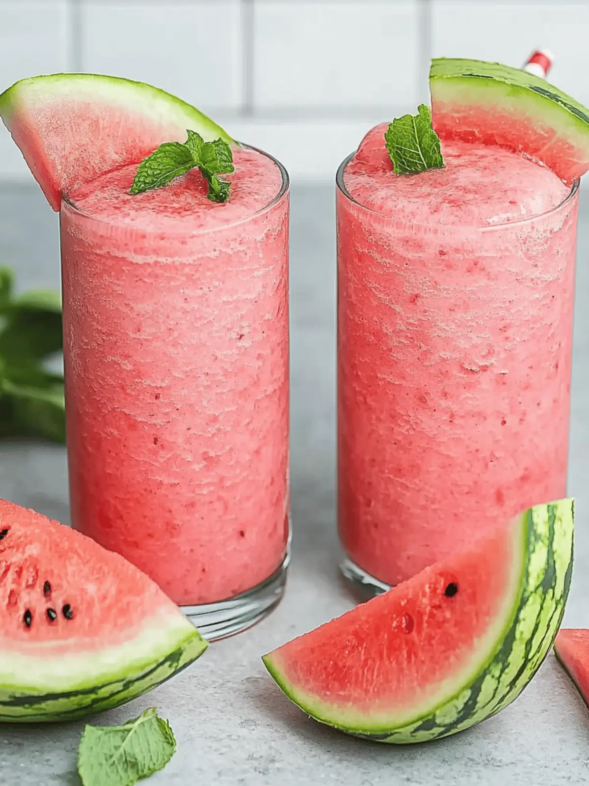 Watermelon Smoothie Recipe