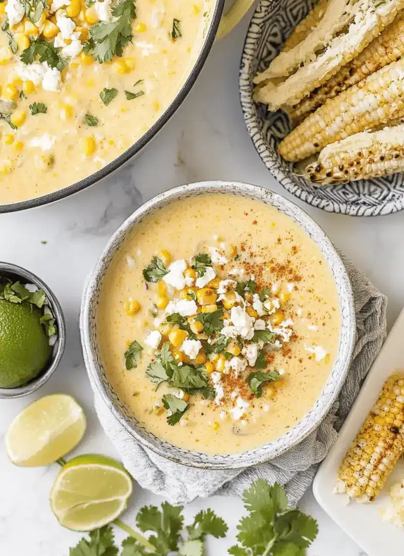Mexican Street Corn Soup