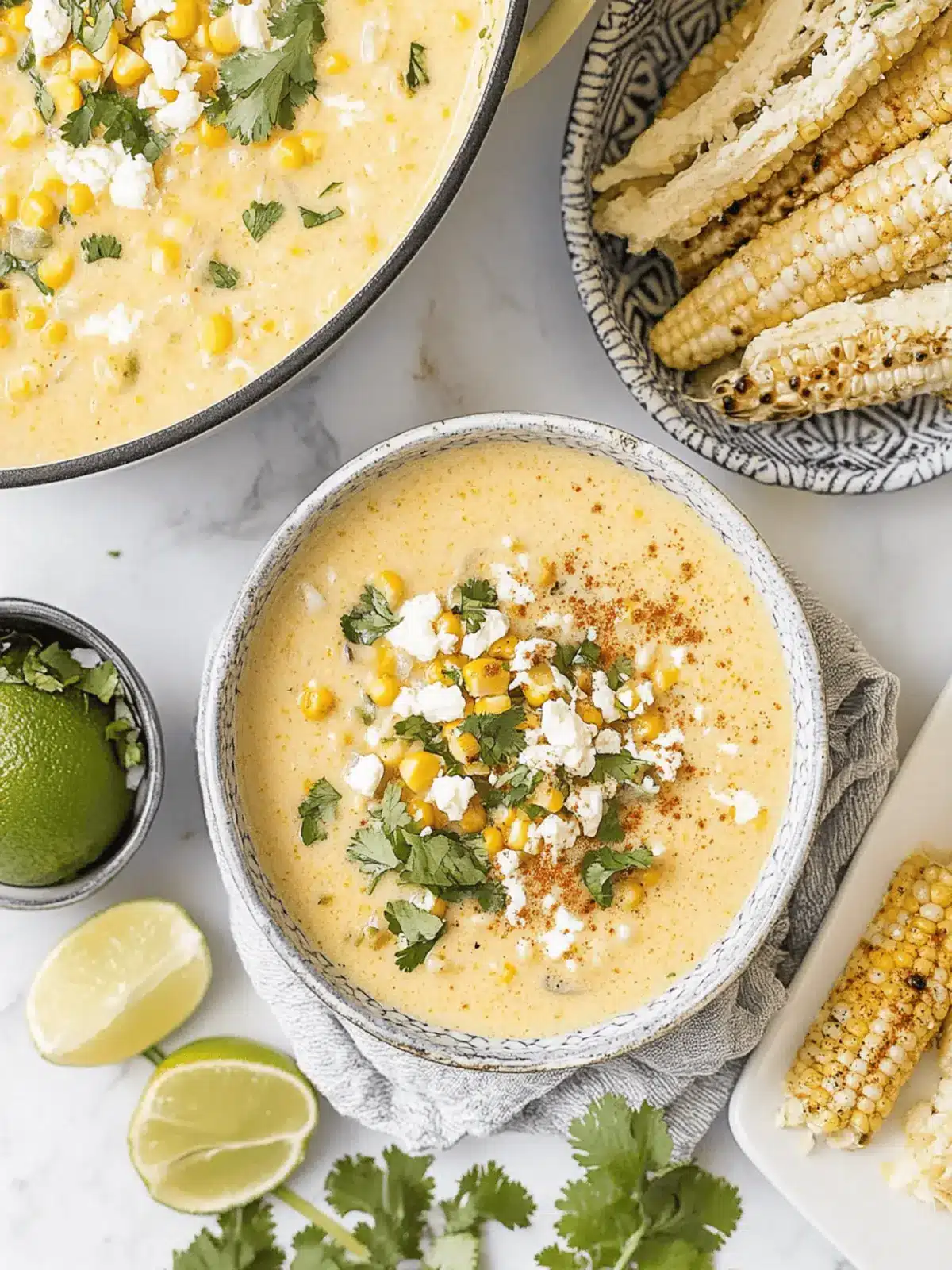 Mexican Street Corn Soup