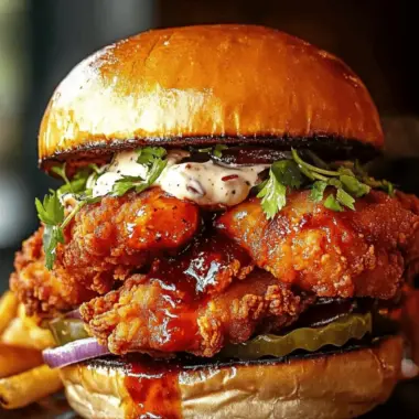 Honey Chipotle Fried Chicken Sandwich