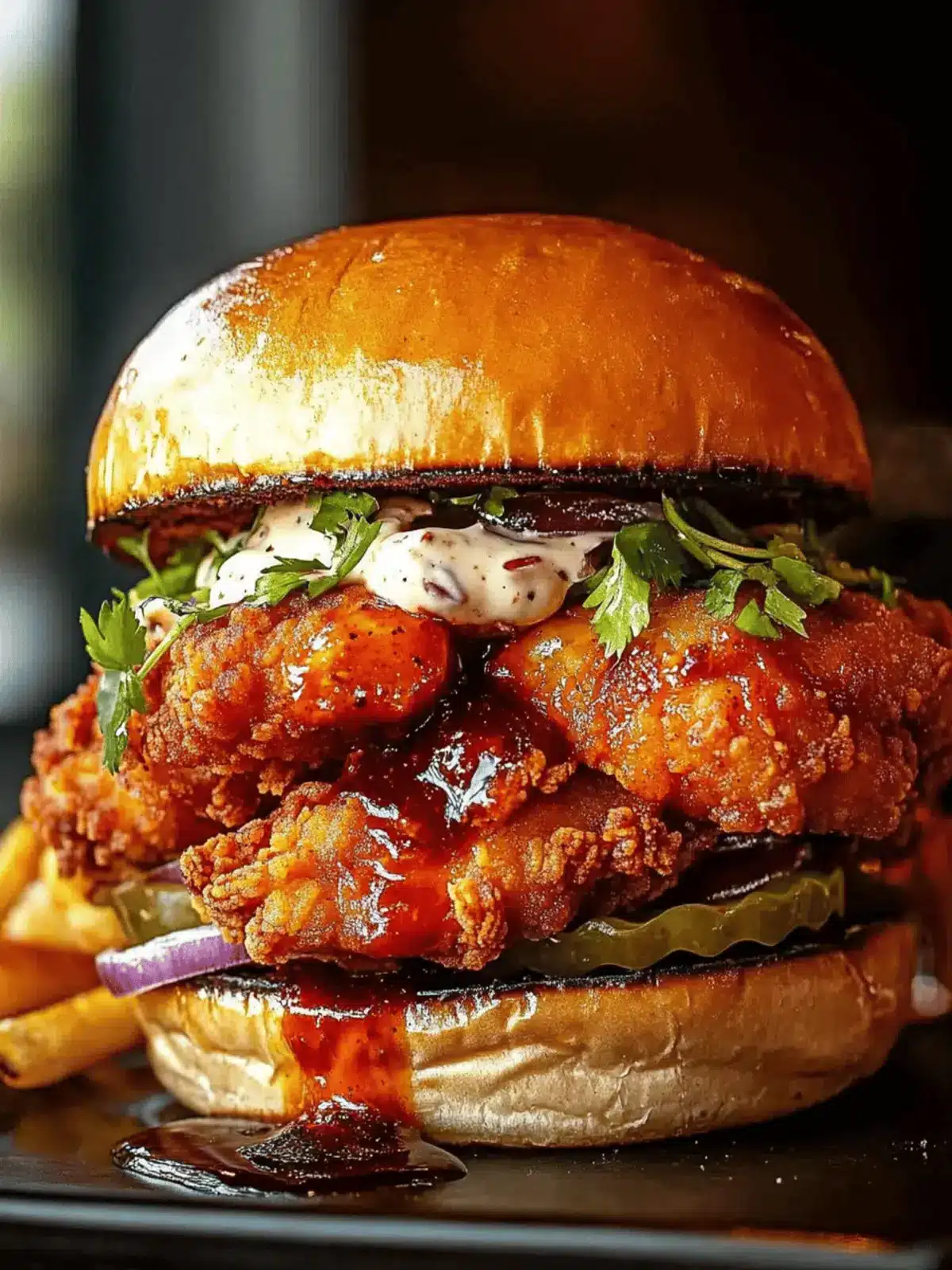 Honey Chipotle Fried Chicken Sandwich