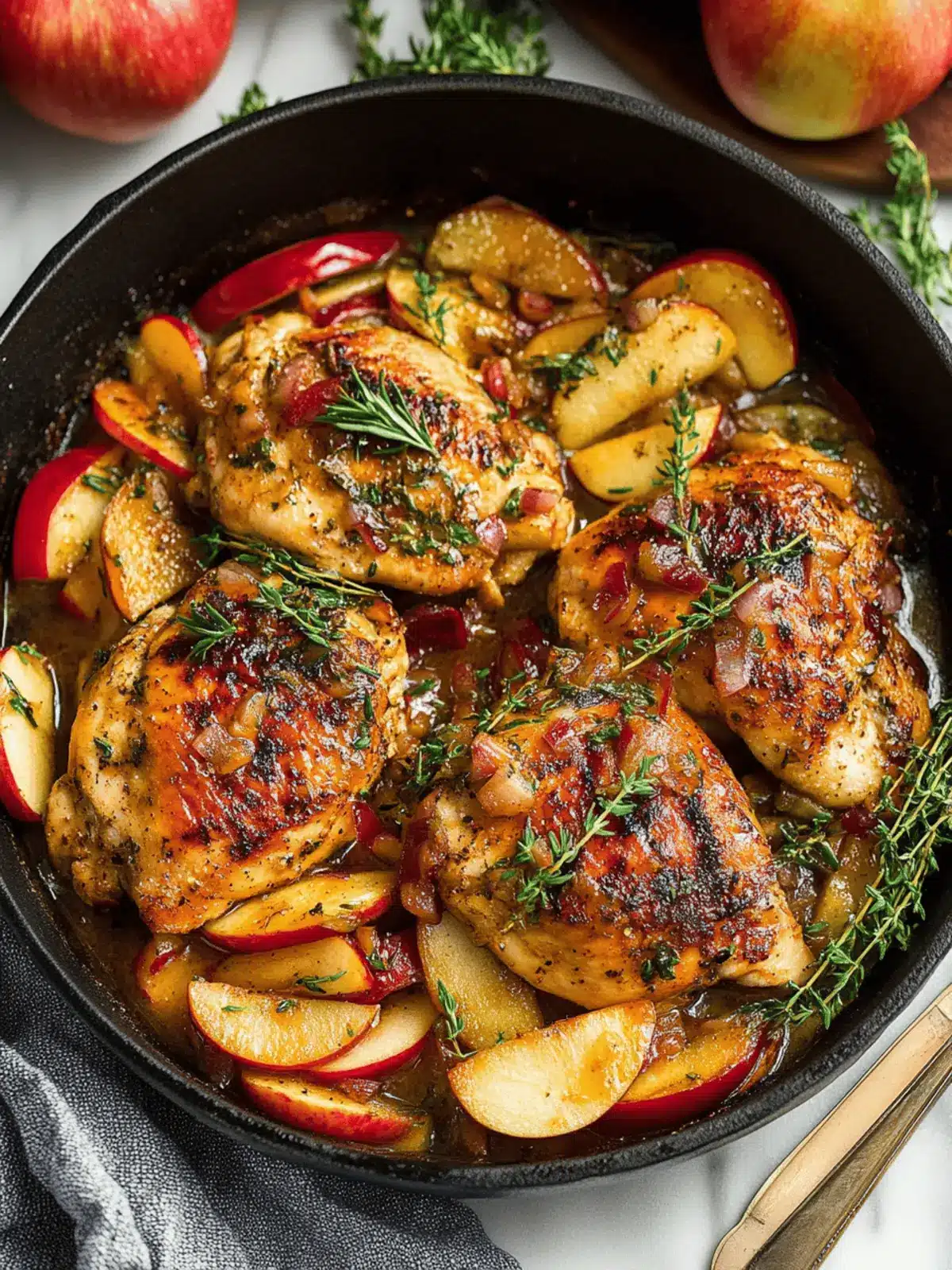 Autumn Apple Chicken