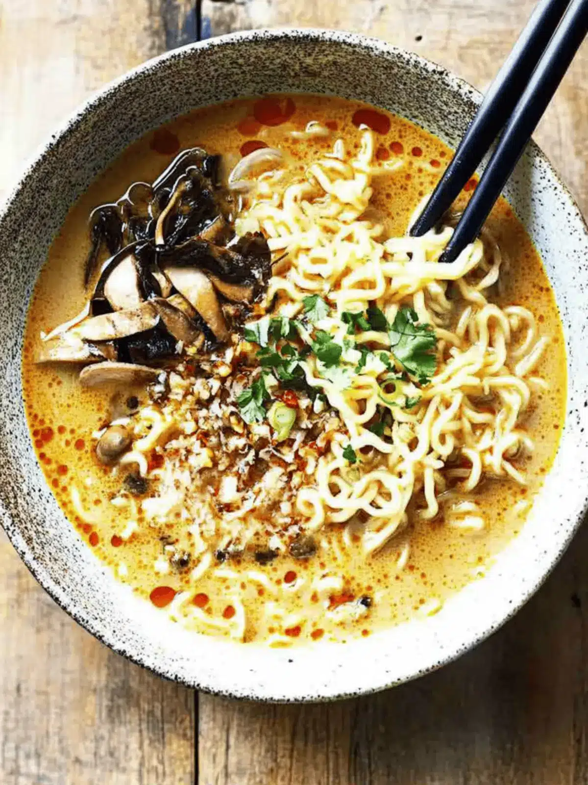 Spicy Coconut Curry Ramen