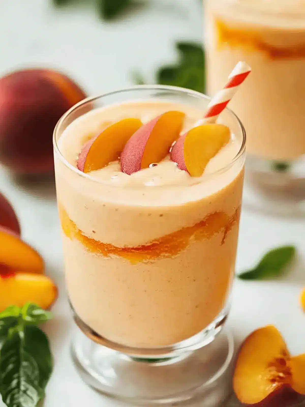 Summer Peach Smoothie Recipe