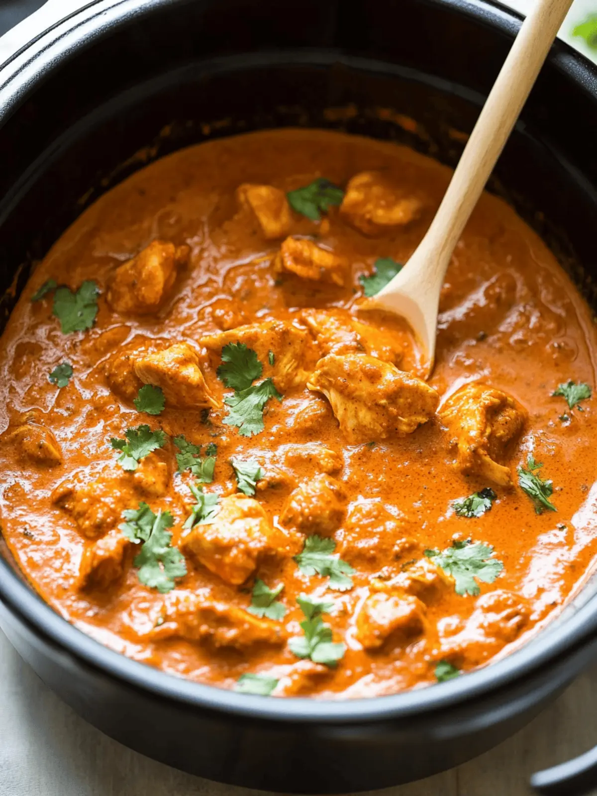 Slow Cooker Chicken Tikka Masala
