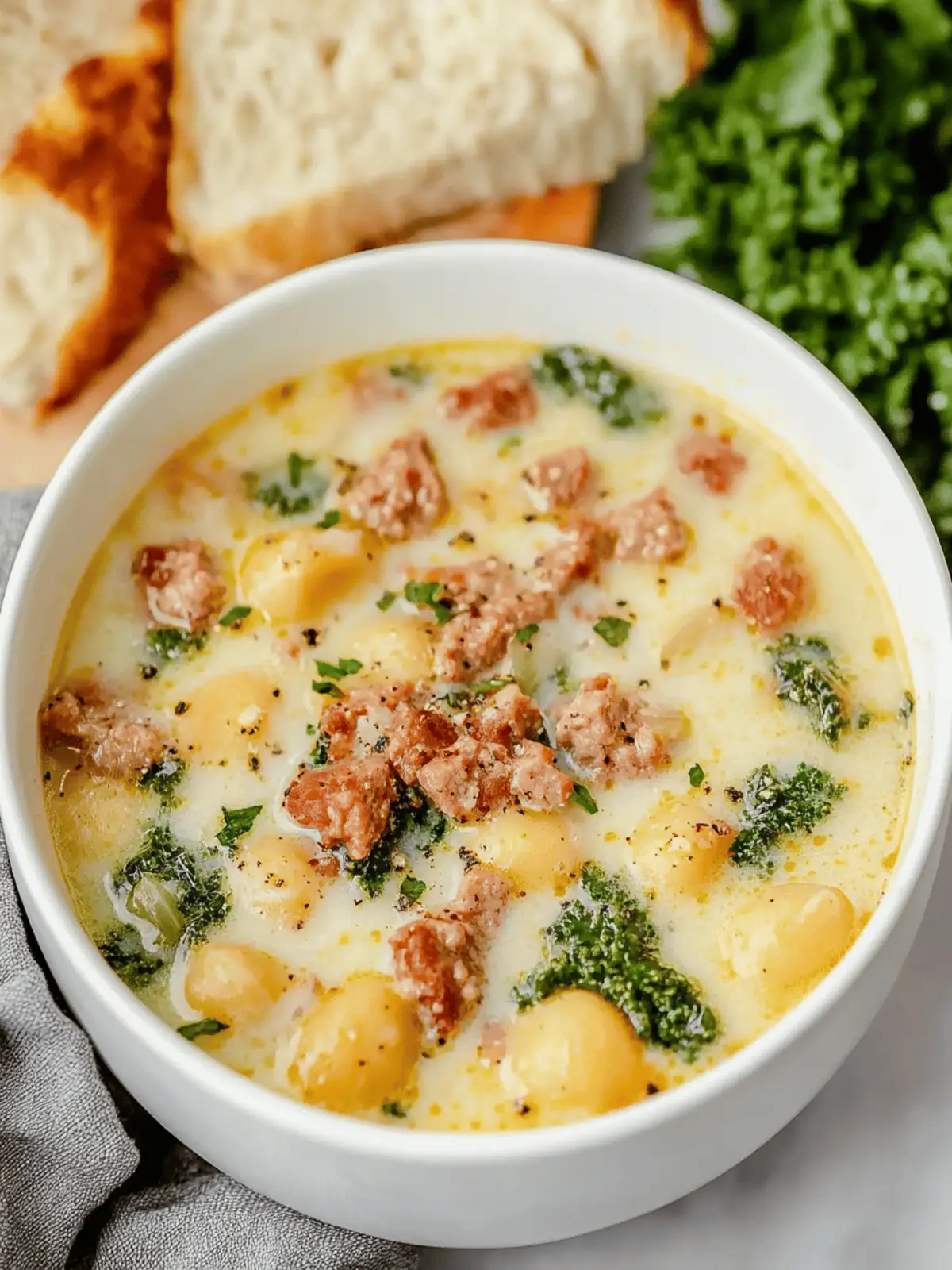 Hearty Slow Cooker Zuppa Toscana Soup